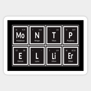 Montpellier City | Periodic Table of Elements Magnet